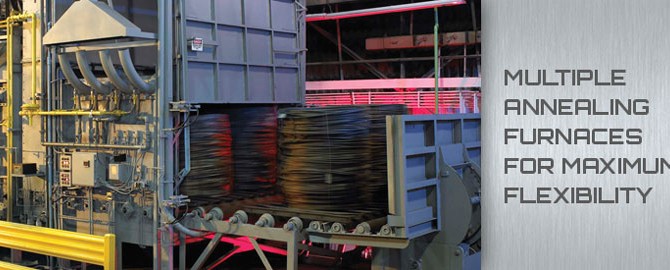 04 Multiple Annealing Furnaces For Maximum Flexibility